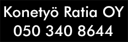 Konetyö Ratia OY logo
